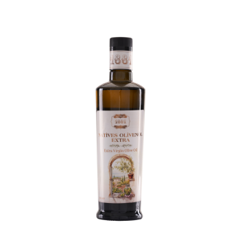 Soğuk Sıkım Naturel Sızma Zeytinyağ 500 ml Cam Şişe
