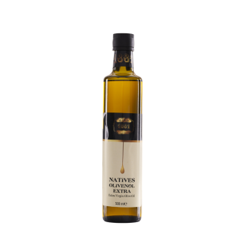 Soğuk Sıkım Naturel Sızma Zeytinyağ 500 ml Cam Şişe